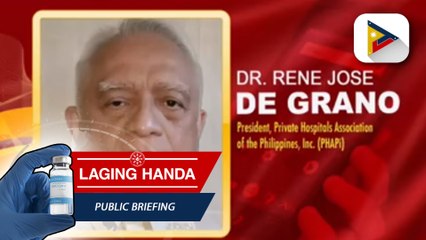 Video herunterladen: Sitwasyon sa mga ospital at pagtanggap sa mga benepisyo ng mga healthcare workers na tinamaan ng COVID-19, tinalakay; Dengue cases sa ilang ospital, patuloy na binabantayan