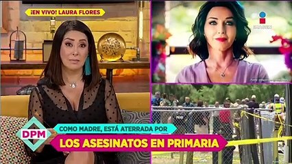 Laura Flores EXPLOTA por los niños que perdieron la vida en escuela de Texas