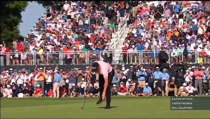 Justin Thomas defeats Will Zalatoris in playoff to capture PGA Championship