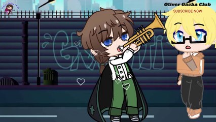 Flute player Gacha Raju / Boylove Hawkmoth Saves Marinette / Original Gacha /  Gacha life .