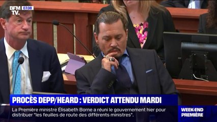 Le verdict du procès opposant Johnny Depp à Amber Heard est attendu mardi dans la journée
