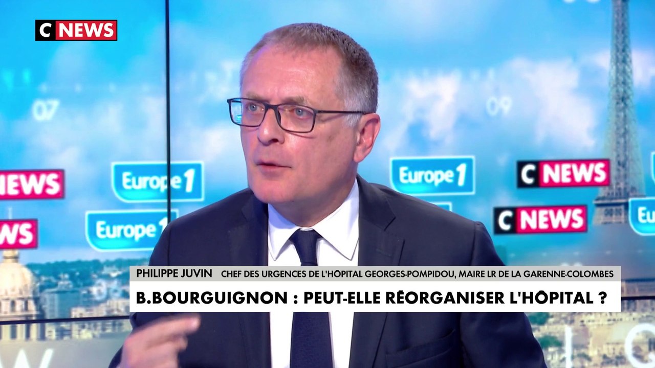 Philippe Juvin: «Il faut que l’argent aille au soin».