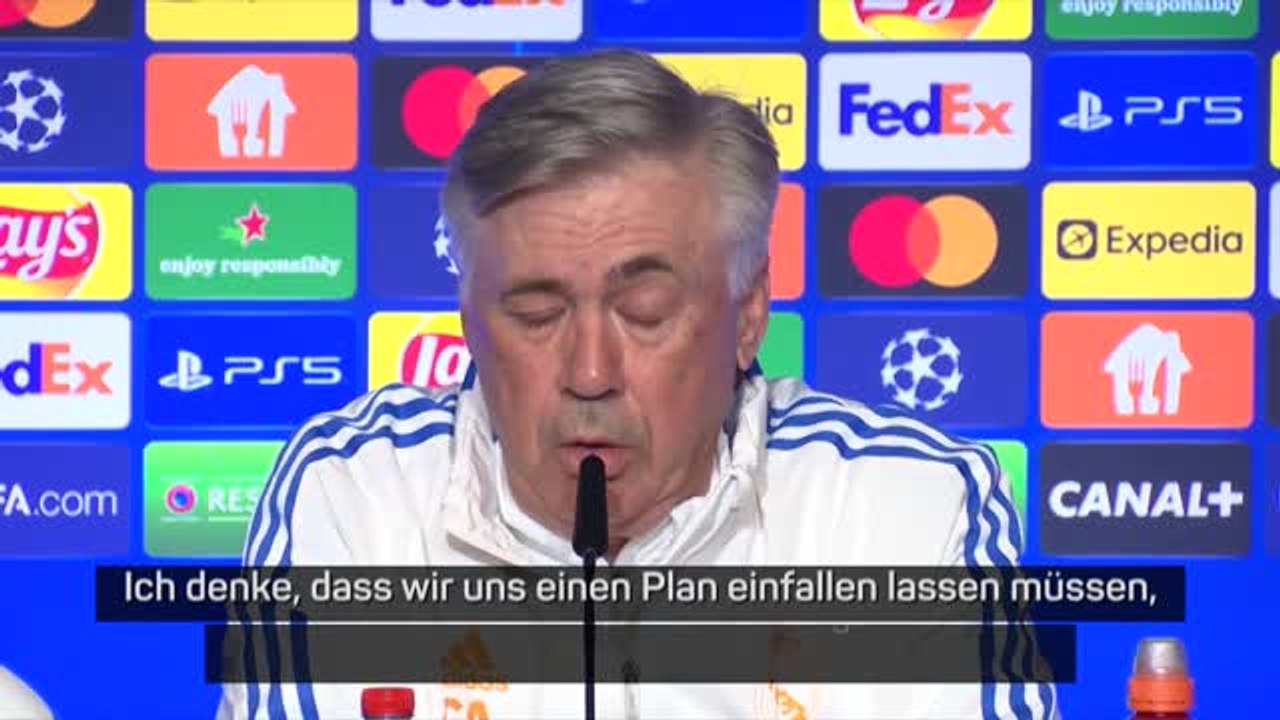 Ancelotti: “Müssen uns einen Plan einfallen lassen”