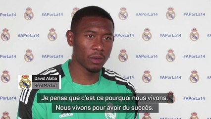 David Alaba : "Nous vivons pour jouer ces matches-là"