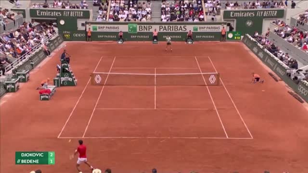 Highlights: Djokovic und Nadal marschieren weiter