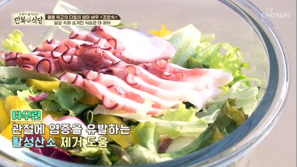 재료의 진짜 맛을 즐기는 조은숙표 문어샐러드 TV CHOSUN 20220528 방송