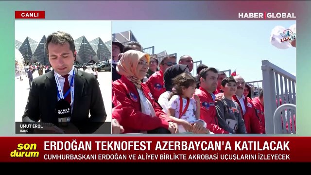 Cumhurbaşkanı Erdoğan ve İlham Aliyev TEKNOFEST heyecanına ortak olacak