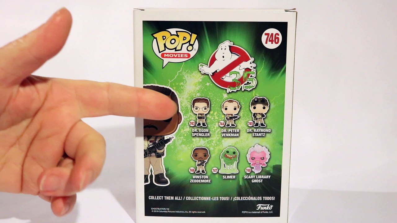 Winston Zeddemore Ghostbusters Funko Pop Unboxing