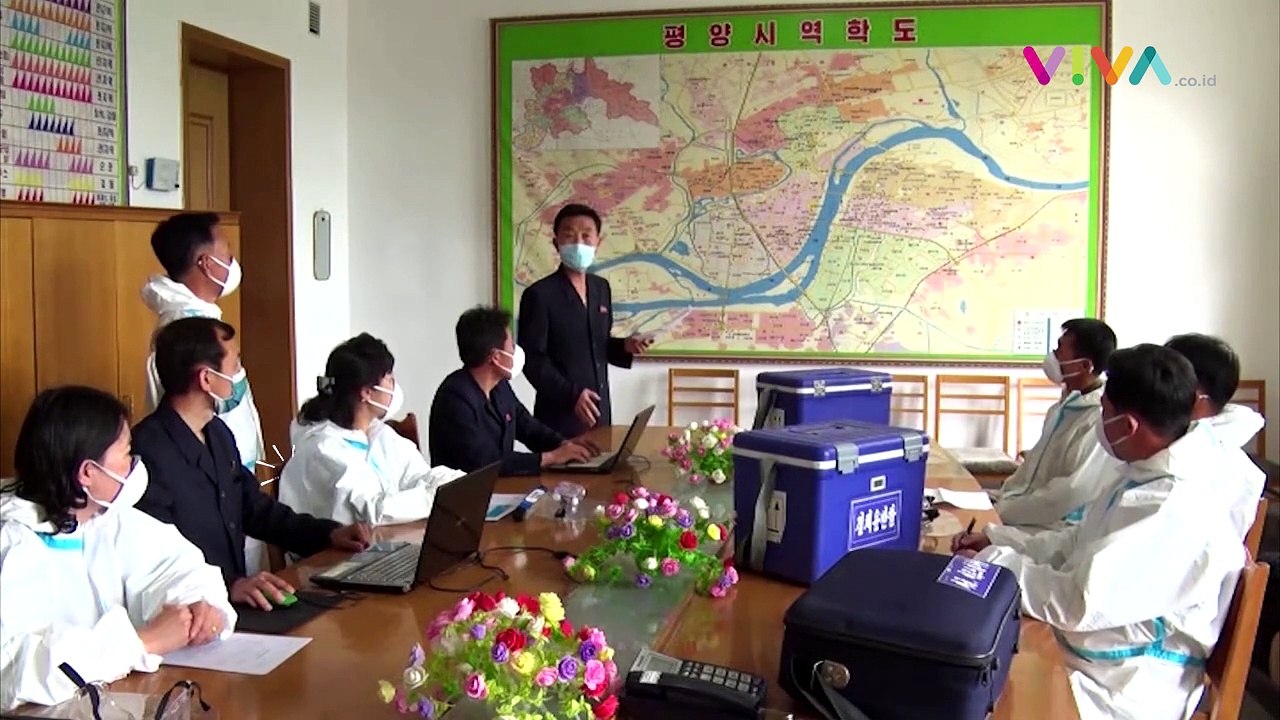 Gokil! Kim Jong-un Tes Air dan Udara Lawan Covid-19