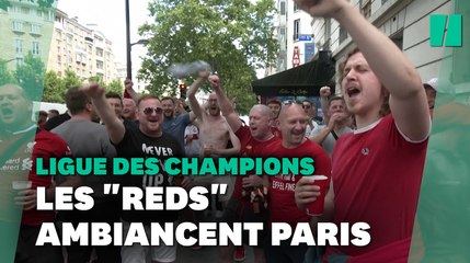 Liverpool-Real Madrid- Les supporters des "Reds" ont envahi Paris