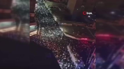 İran'da çöken bina sonrası başlayan gösteriler şiddet eylemlerine dönüştü