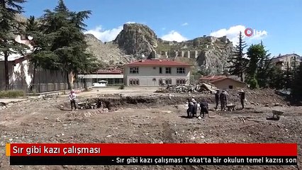 Sır gibi kazı çalışması!