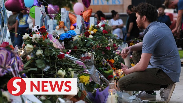 More people visit memorial for victims of Uvalde school shooting