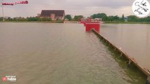 Sungai Banjir Kanal Barat Semarang Jawa Tengah Indonesia