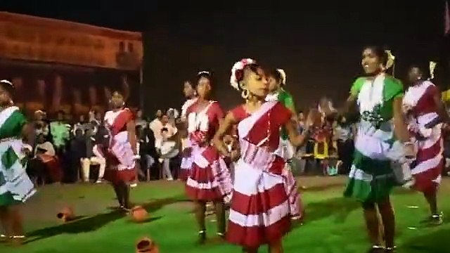 New Santali little girl Dance performance Santali videos