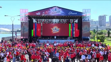 Cumhurbaşkanı Erdoğan, TEKNOFEST Azerbaycan'da