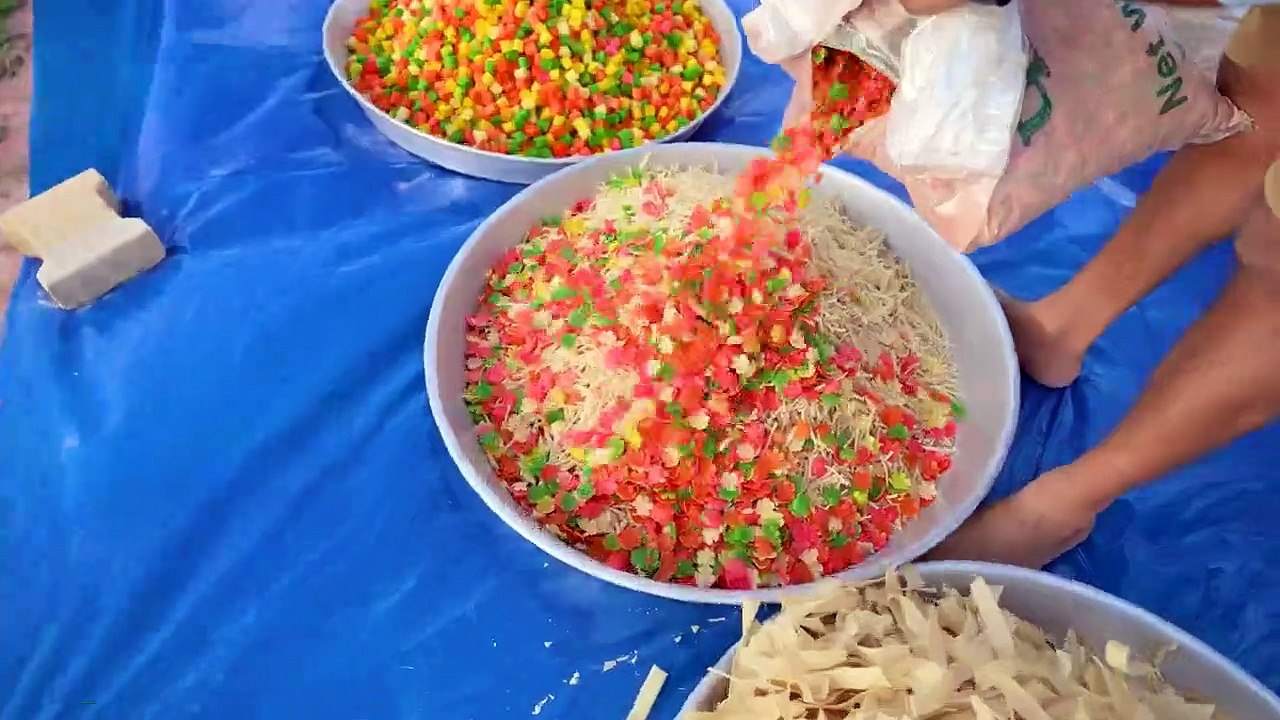 Frying 100 Kg Snacks In Hot Oil _ क्या इतने सारे पोला पापड़ बनेंगे _