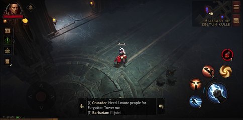 Présentation de la fonction Text to Speech de Diablo Immortal