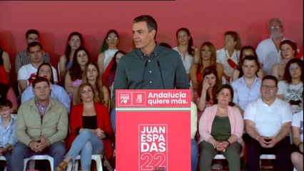 Sánchez y su ecuación de la derecha: "Corrupción en el gobierno y crispación en la oposición"
