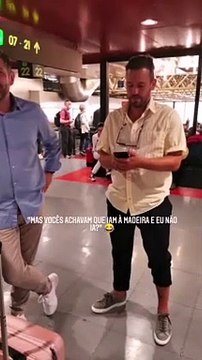 Cristina Ferreira surpreende Pedro Teixeira e Bernardo Sousa em pleno aeroporto: A cara deles foi impagável