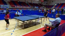 Masa tenisi grup müsabakaları Karabük'te başladı