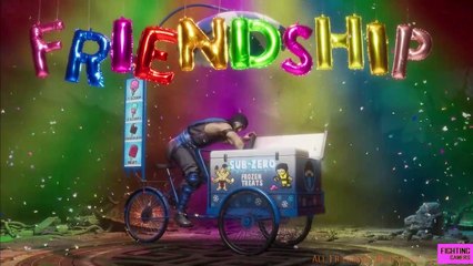 Mortal Kombat 11 ultimate - All character Friendship include Rain, rambo, Mileena