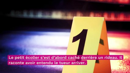 下载视频: Fusillade au Texas : un enfant de 9 ans dévoile les paroles glaçantes du tueur