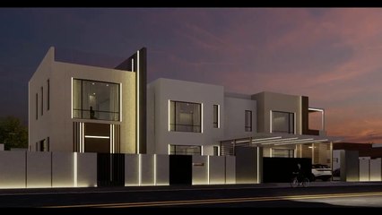 ANIMASI RUMAH TINGGAL DENGAN KONSEP MODEREN KONTEMPORER