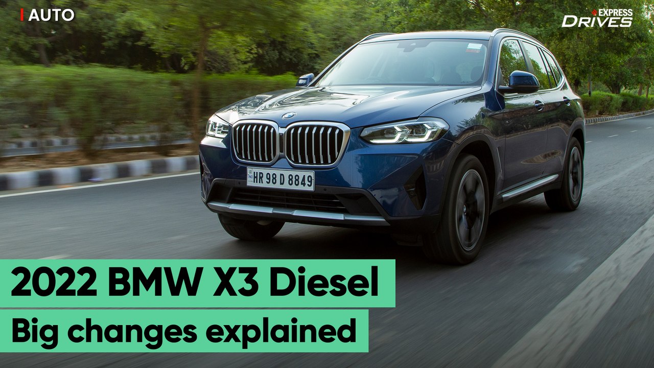 2022 BMW X3 xDrive20d First Drive Review | Smartest X3 yet! | Express Drives
