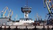 شاهد: سفينة تستعد لنقل معادن من ماريوبول إلى روسيا بعد اعادة افتتاح الميناء وكييف تصفه بالنهب