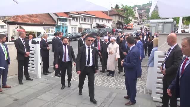 SARAYBOSNA - Türkiye'nin desteğiyle tamamlanan Bosna Hersek İslam Birliği Riyaset İdari binası açıldı (2)