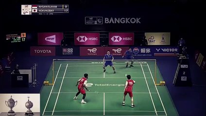 Pertandingan Paling Dramatis Pasangan Baru, Kevin Sanjaya/Mohammad Ahsan Lawan Ganda Terbaik Jepang