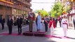 Los Reyes presiden el desfile por el Día de las Fuerzas Armadas en Huesca