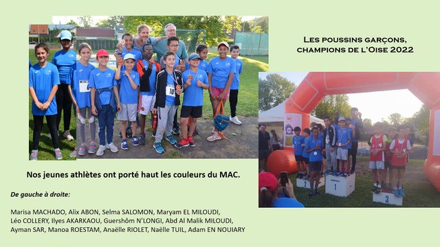 CHAMPIONNATS DE L' OISE PAR EQUIPE POUSSINS / POUSSINES 2022