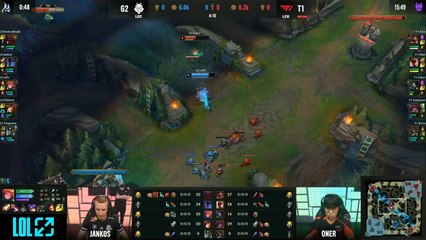 El destello ninja de Faker contra Caps (League of Legends)