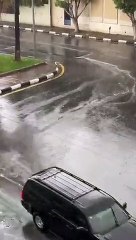 امطار غزيره على الطايف الان