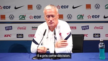 Bleus - Deschamps : “Mbappé ? C’est son choix”
