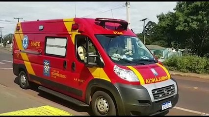 Colisão entre Biz e Agile mobiliza equipes de socorro ao Bairro Periolo