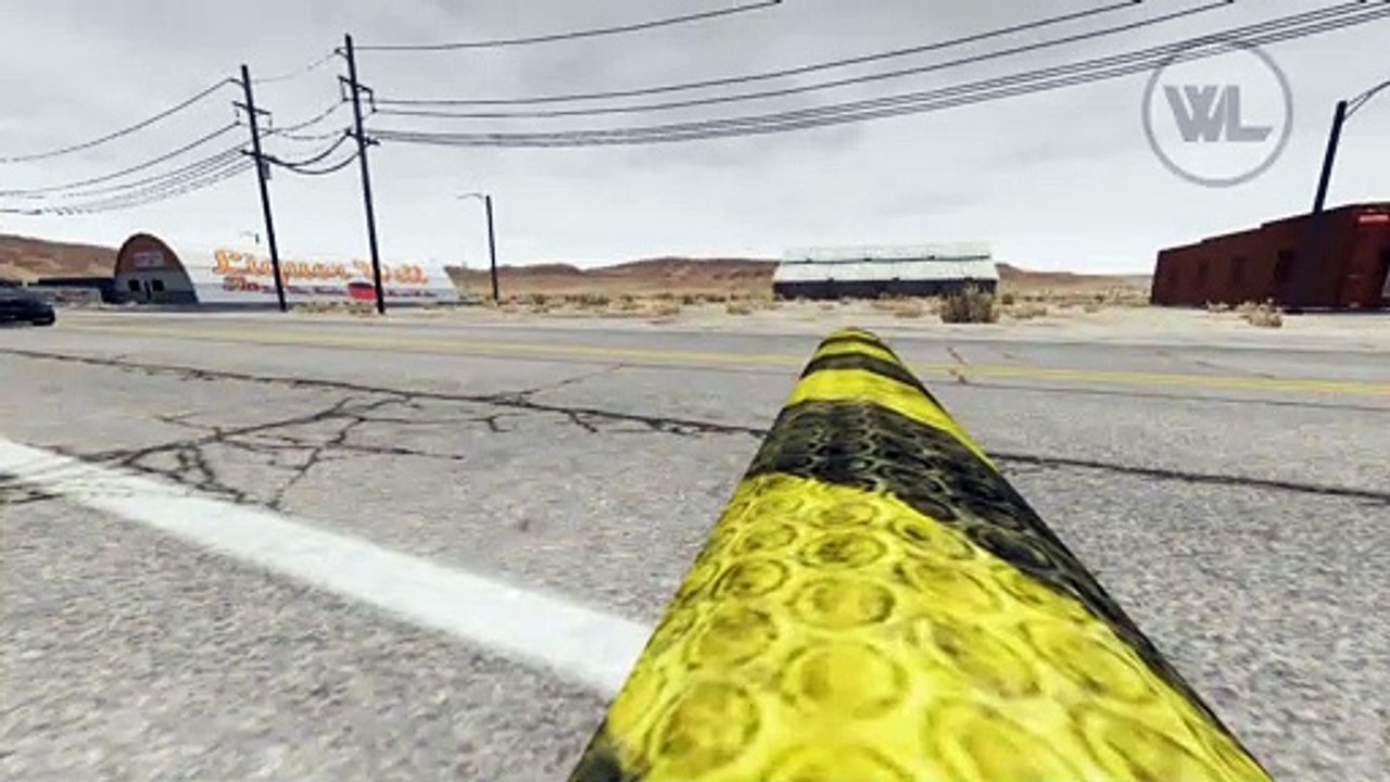 Car VS Speed Bump BeamNg