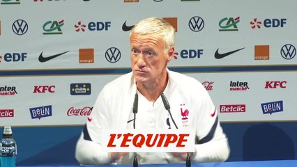 Deschamps : «Je veux que tout le monde soit concerné» - Foot - Bleus