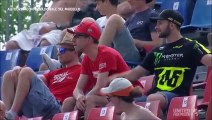 Motogp del Mugello, il podio perfetto per Valentino Rossi nel giorno dedicato a lui