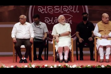 Prime minister modi - गुजरात के छह गांवों में लागू होगी सहकारी प्रणाली
