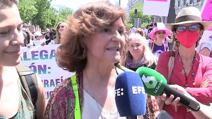 Feministas reclaman en Madrid una ley para la abolición de la prostitución