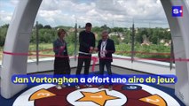 Jan Vertonghen a offert une aire de jeux aux enfants hospitalisés au MontLégia
