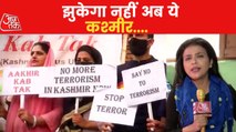 Kashmiris raise their voices against 'Terrorism'