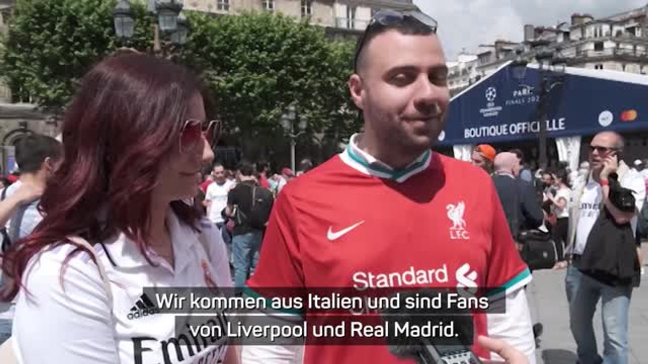 Pärchen "streitet" sich über CL-Finale