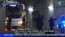Así llegó el Real Madrid al estadio para la final de la Champions