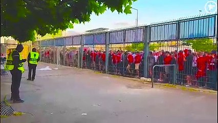 Problemas de acceso en el Stade de France