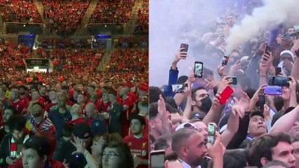 أجواء احتفالية تستبق انطلاق مباراة نهائي أبطال أوروبا