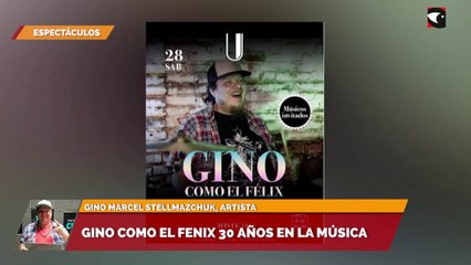 Gino Como el Fenix 30 años en la música